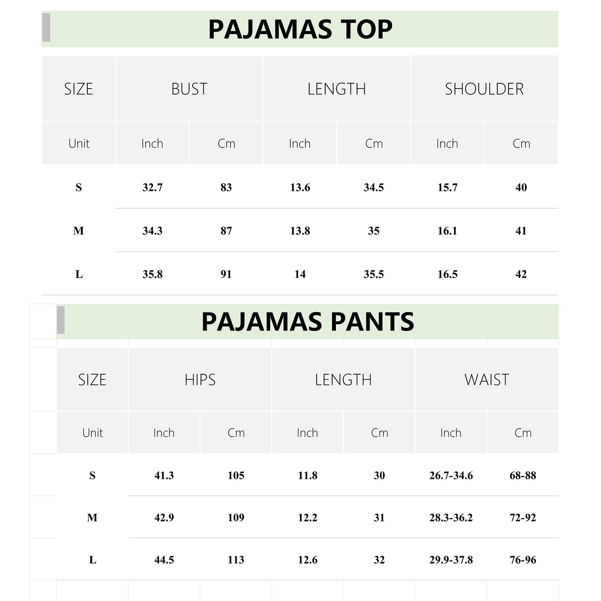 Cotton Pajamas Set for Women - Double Gauze Fabric Top with Shorts Lightweight PJs