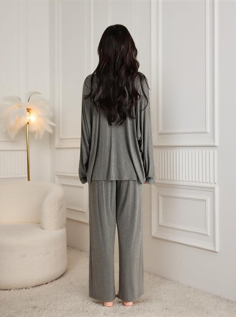 3 Piece Modal Loungewear Set | Cardigan, Pants, Tank Top Outfit