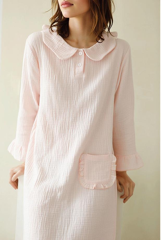 Sweetheart Cotton Nightgown | Soft and Feminine Loungewear for Women