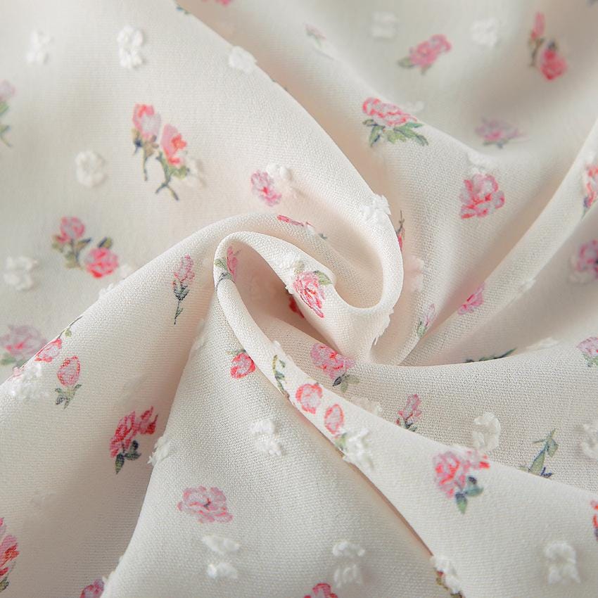 Floral Pajama Set, Lace Trim Tank Top and Shorts